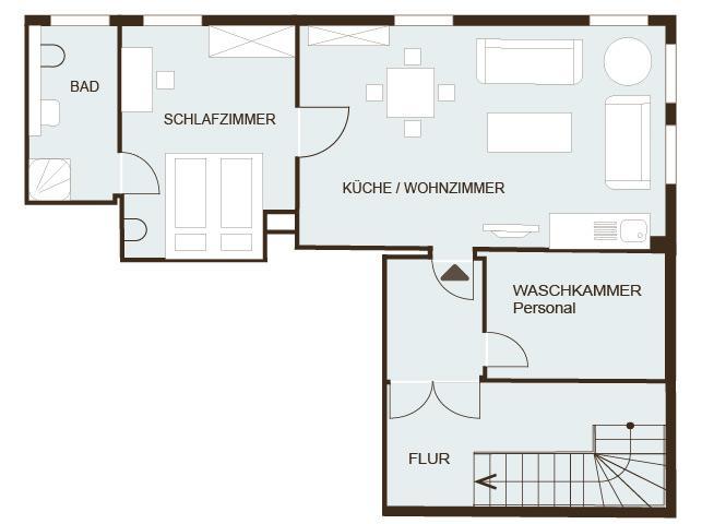 Klosterkrug Apartments Lüneburg Zewnętrze zdjęcie